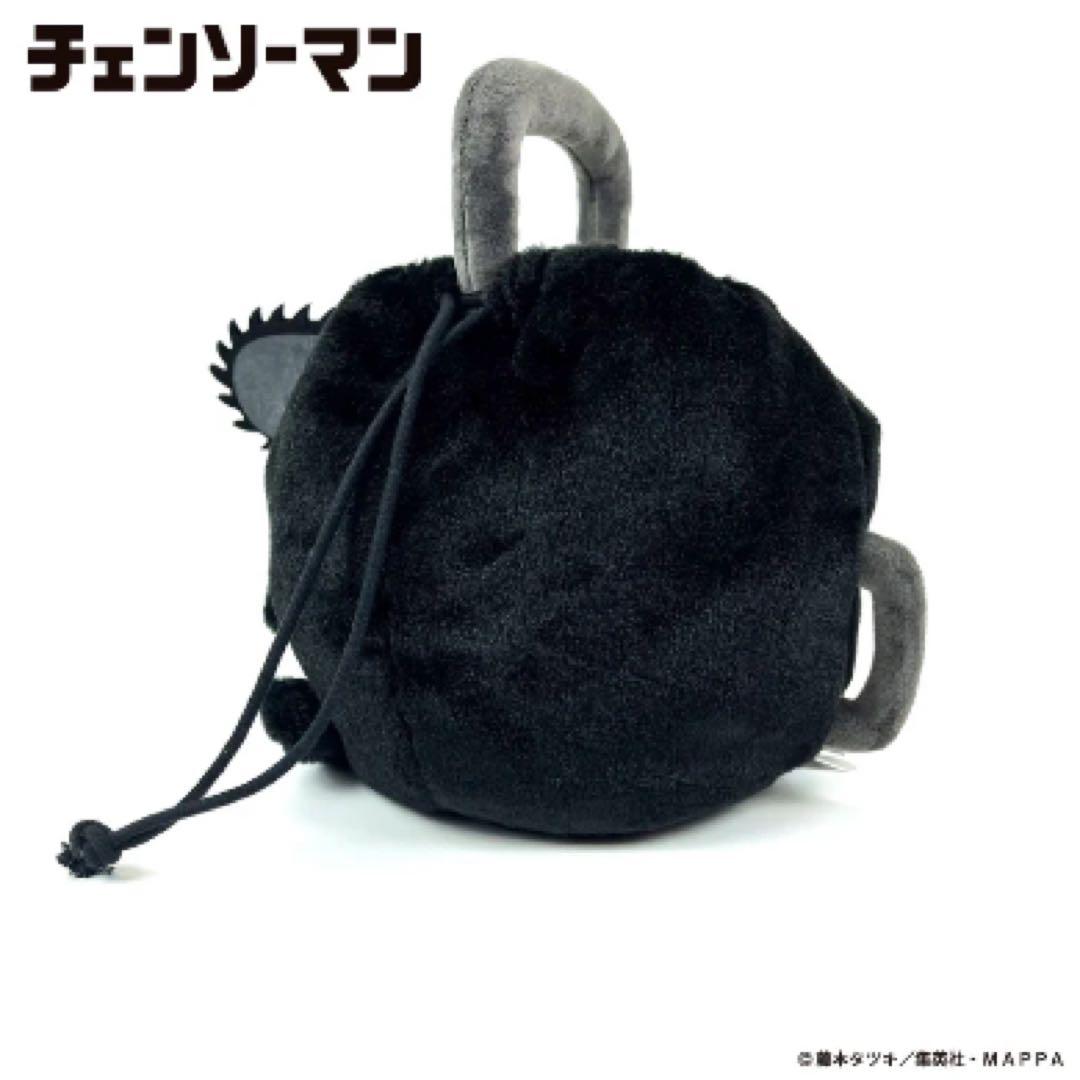 チェンソーマン ブラック ポチタ ぬいぐるみ 巾着 黒ポチタ ポーチ