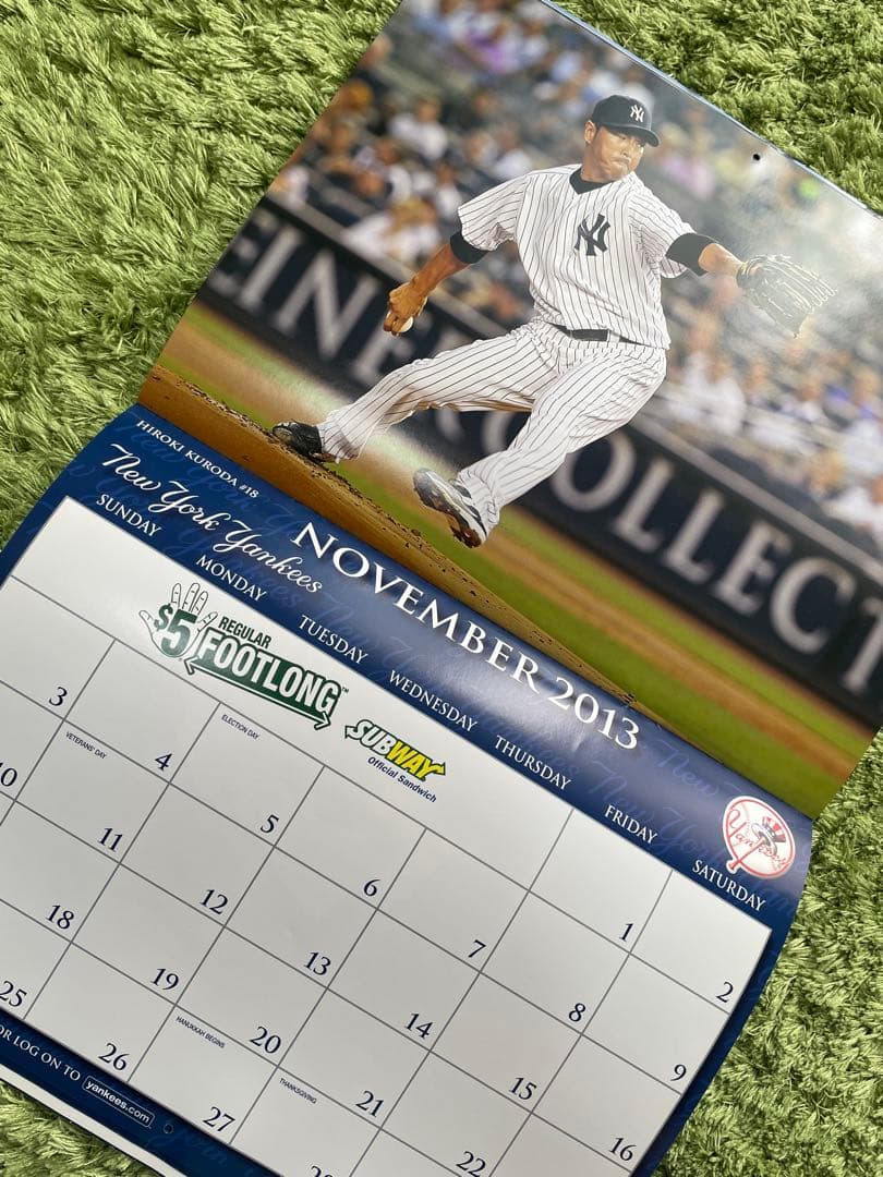レア⭐︎ヤンキース2013年カレンダー