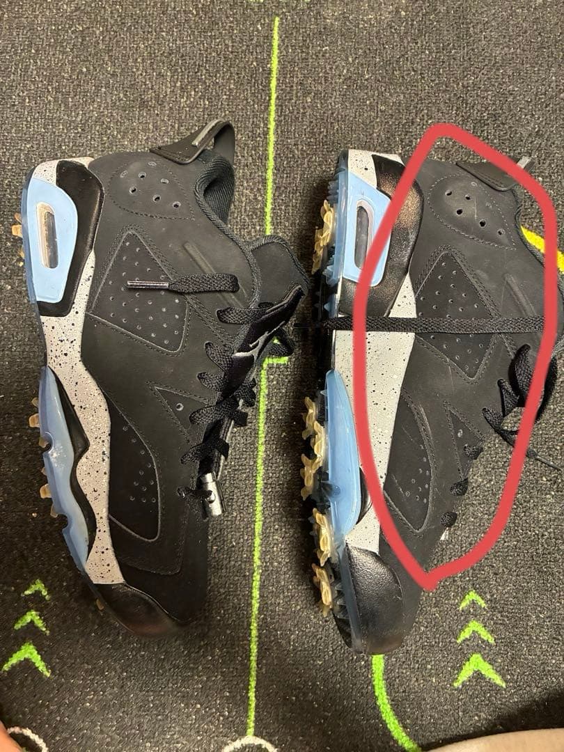 シューズ(男性用) NIKE AIR JORDAN 6 LOW GOLF \"Chrome\"