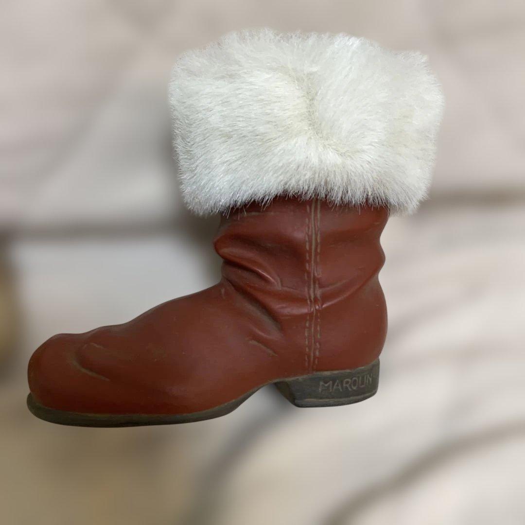 新品　シュタイフ　Steiff Teddy Bear in Boot クリスマス