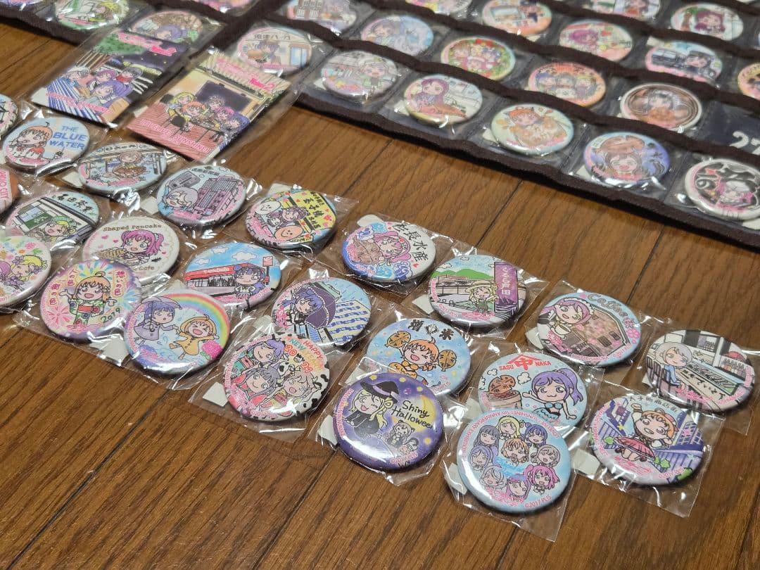 ラブライブ! サンシャイン!! 沼津まちあるき 缶バッチ & スクエア缶 大量！