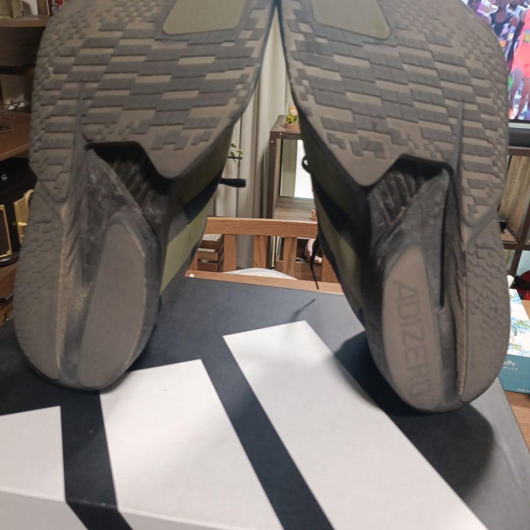 アディダス アディオスプロ4 アディゼロアディオスプロ4 黒×オリーブ