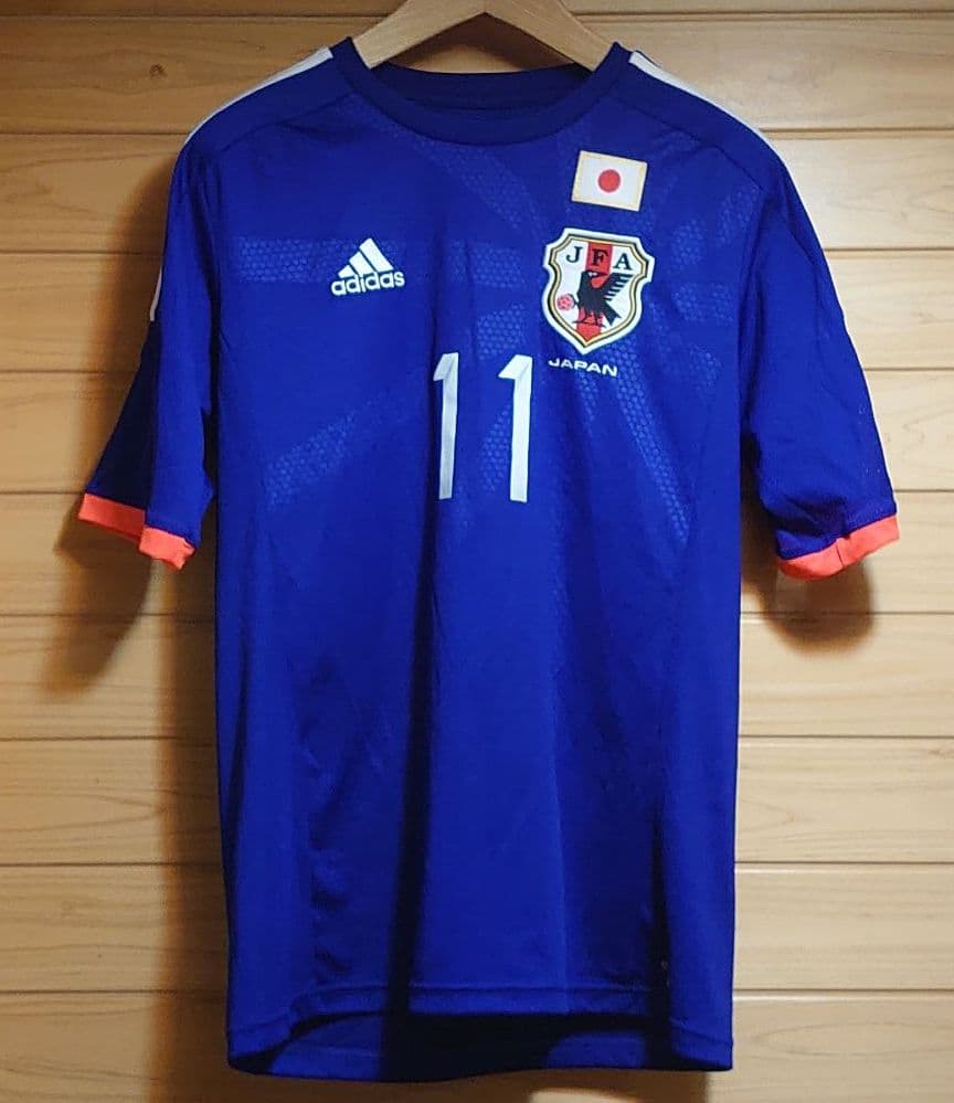 アディダス　サッカー日本代表ユニフォーム、上下＆ソックスセット　日本サイズ上下L