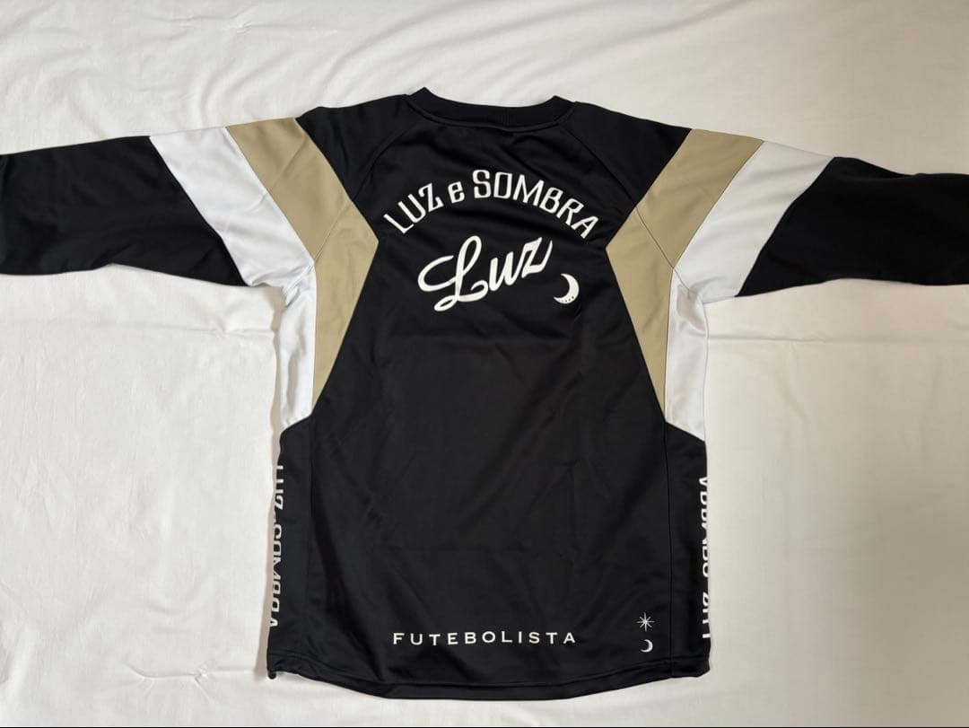 ルースイソンブラ　ジャージ上下　XL ブラック　ゴールド　サッカーウエア