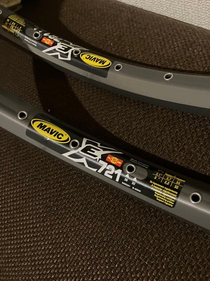 新品　MAVIC EX721 SSC 36H 26インチ