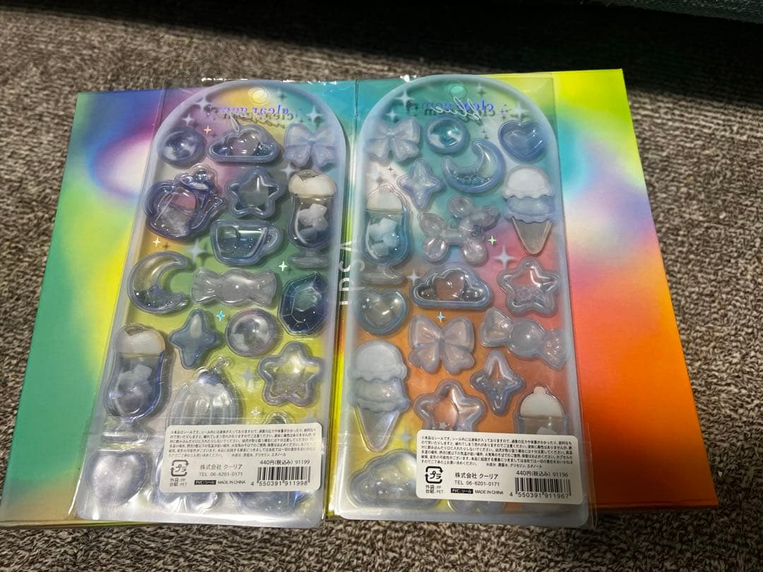 クーリア clear クリアジェムシール 6点セット