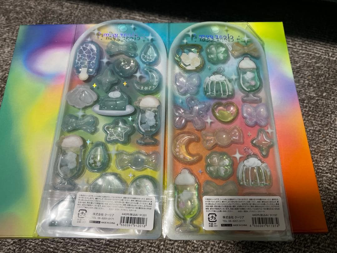 クーリア clear クリアジェムシール 6点セット