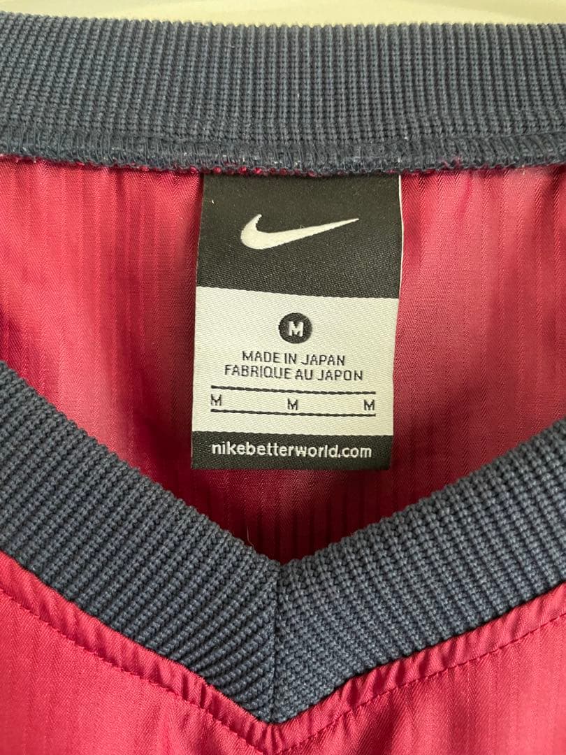 Nike バーガンディ ウィンドブレーカー プルオーバー
