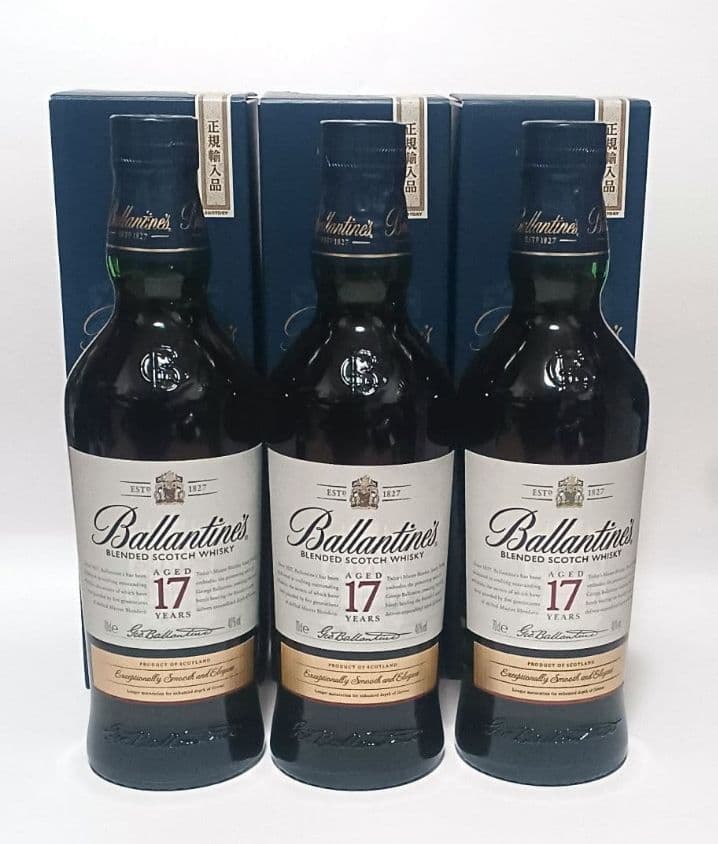 Ballantine's 17年 新旧　6本セット