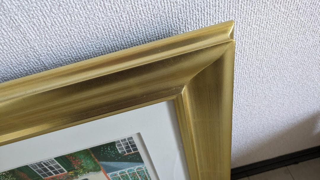 ボネック　ガーデン　リトグラフ　石版画　絵画　風景画　洋画