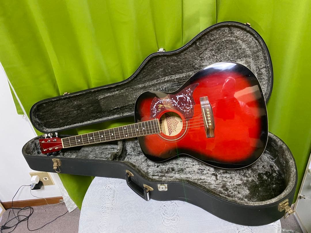 極上美品ハミングバード　エレアコ 音出し良好　アコギもOK！