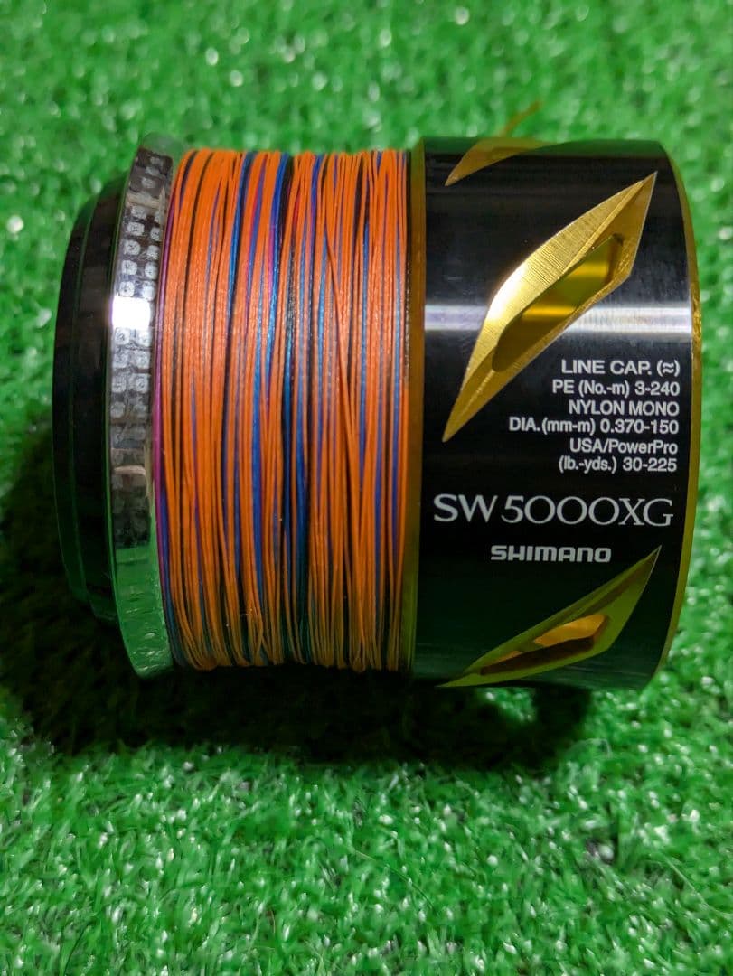 dontsuki...migi。20ステラSW5000XG純正スプール