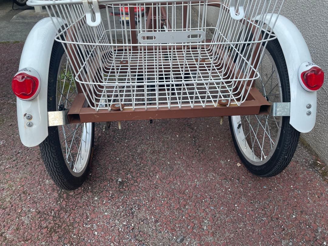 大人用三輪自転車 シニア自転車 三輪車 カゴ付き 折りたたみ自転車