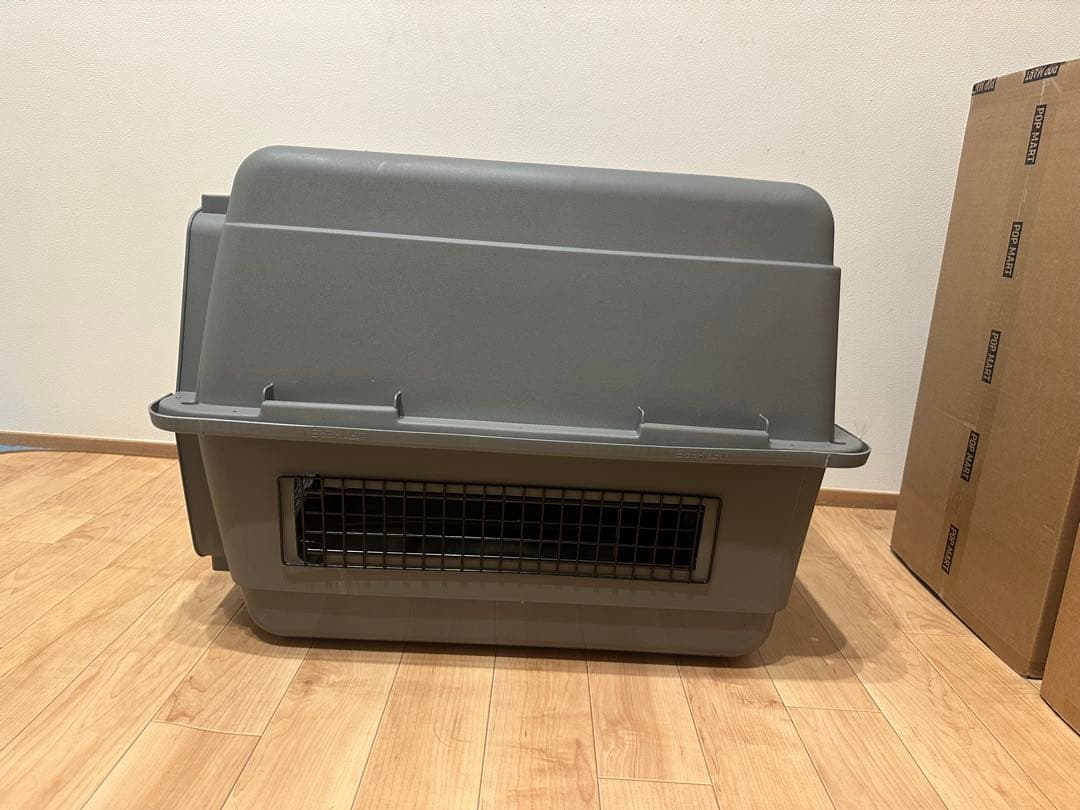 美品/犬 猫 ハード キャリーケース ハードクレート 飛行機輸送 車移動 ①