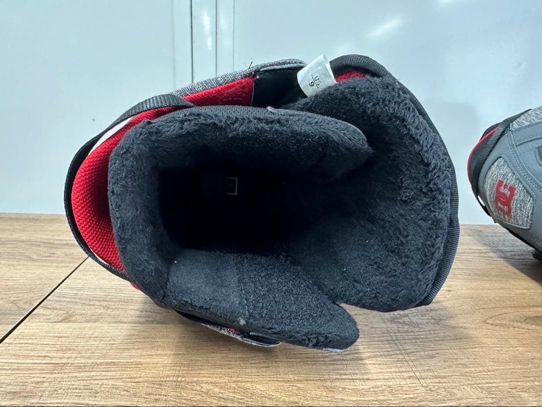 美品）DC ジャッジJUDGE 2023 スノーボードブーツ グレー/レッド