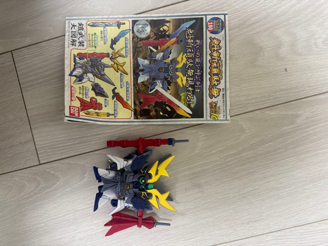 新SD戦国伝　天星七人衆　10体セット　組み立て　墨入れ済み　説明書有