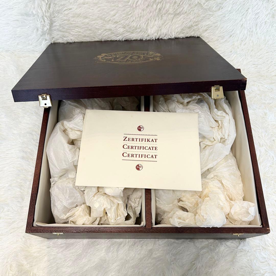 ✨美品✨ Steiff シュタイフ　ディズニー　70周年記念　ミッキー　ミニー