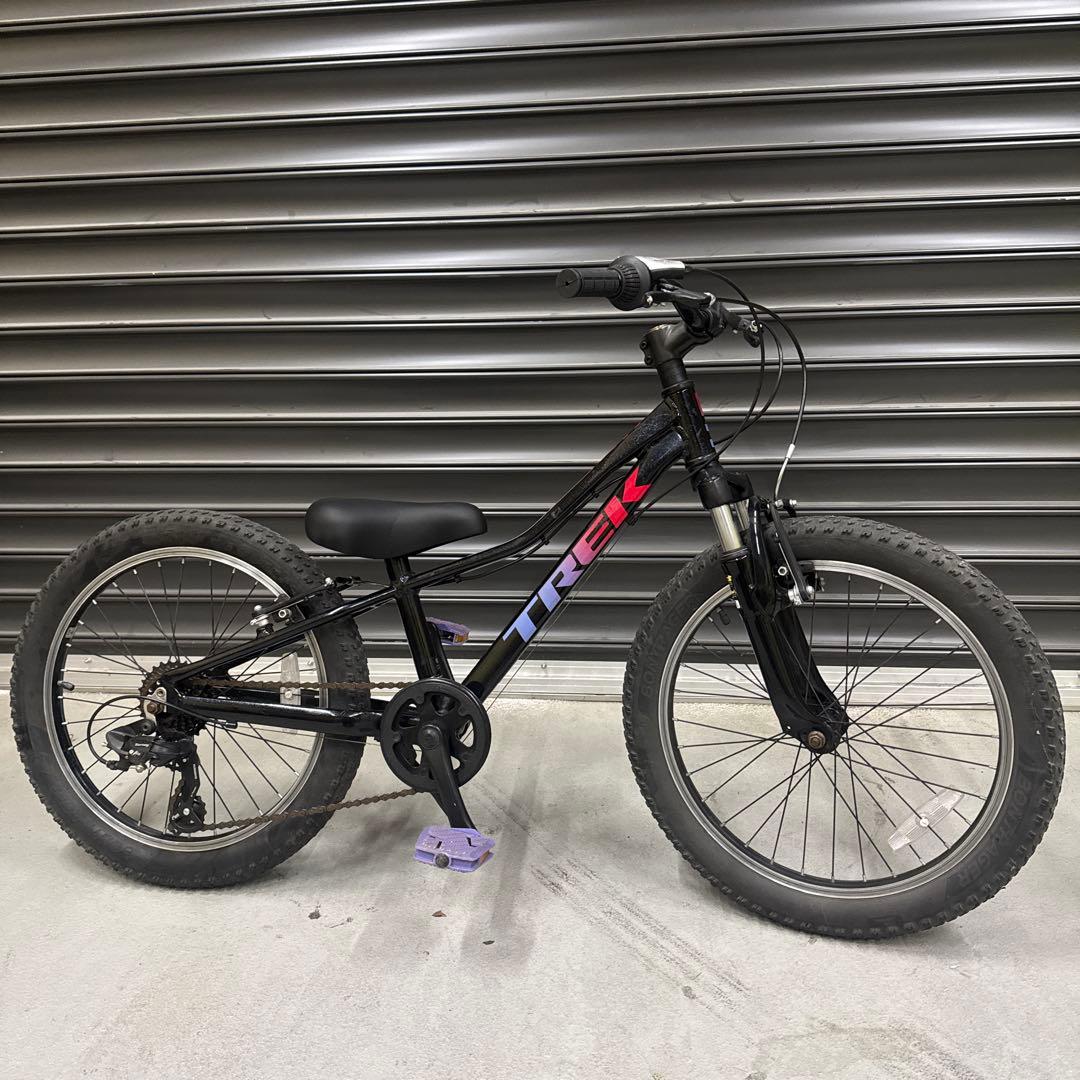 トレック　『PRECALIBER 20』　ブラック／パープル