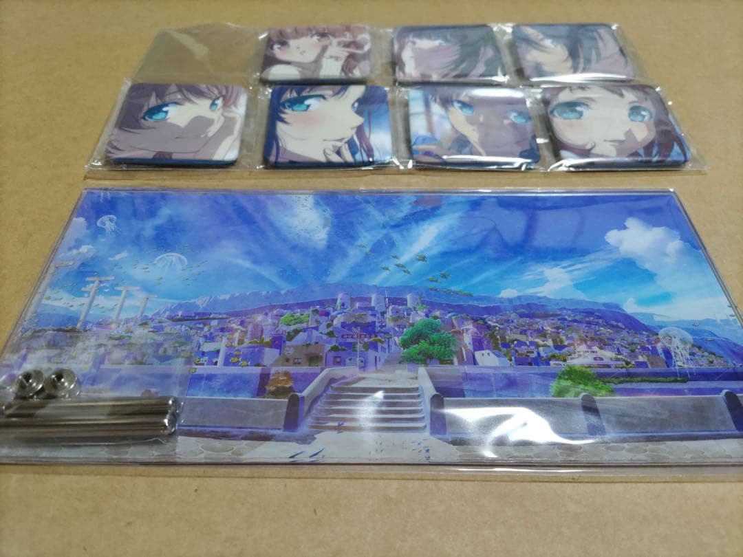 凪のあすから　熊野市 応援クラファン　缶バッジセット　アクリルスタンド