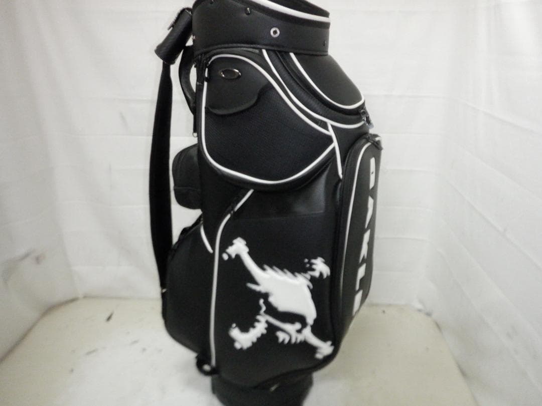 OAKLEY★オークリー★スカル★9.5型★美品★スタッフ(BK×WH)