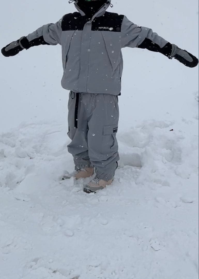 REPUBLIC スノーボードジャケット グレー