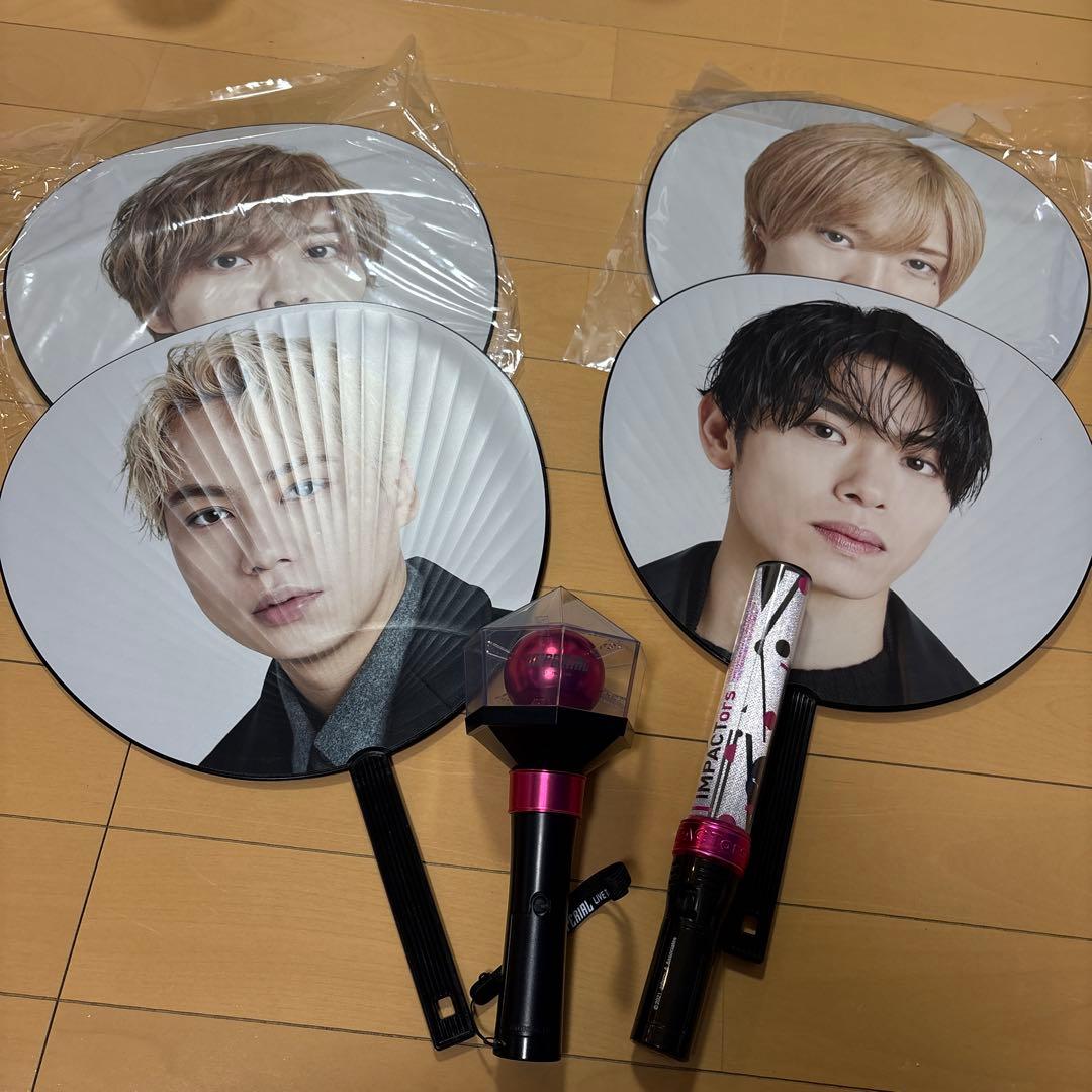 【IMP. 】うちわ&ペンライト【impactors】