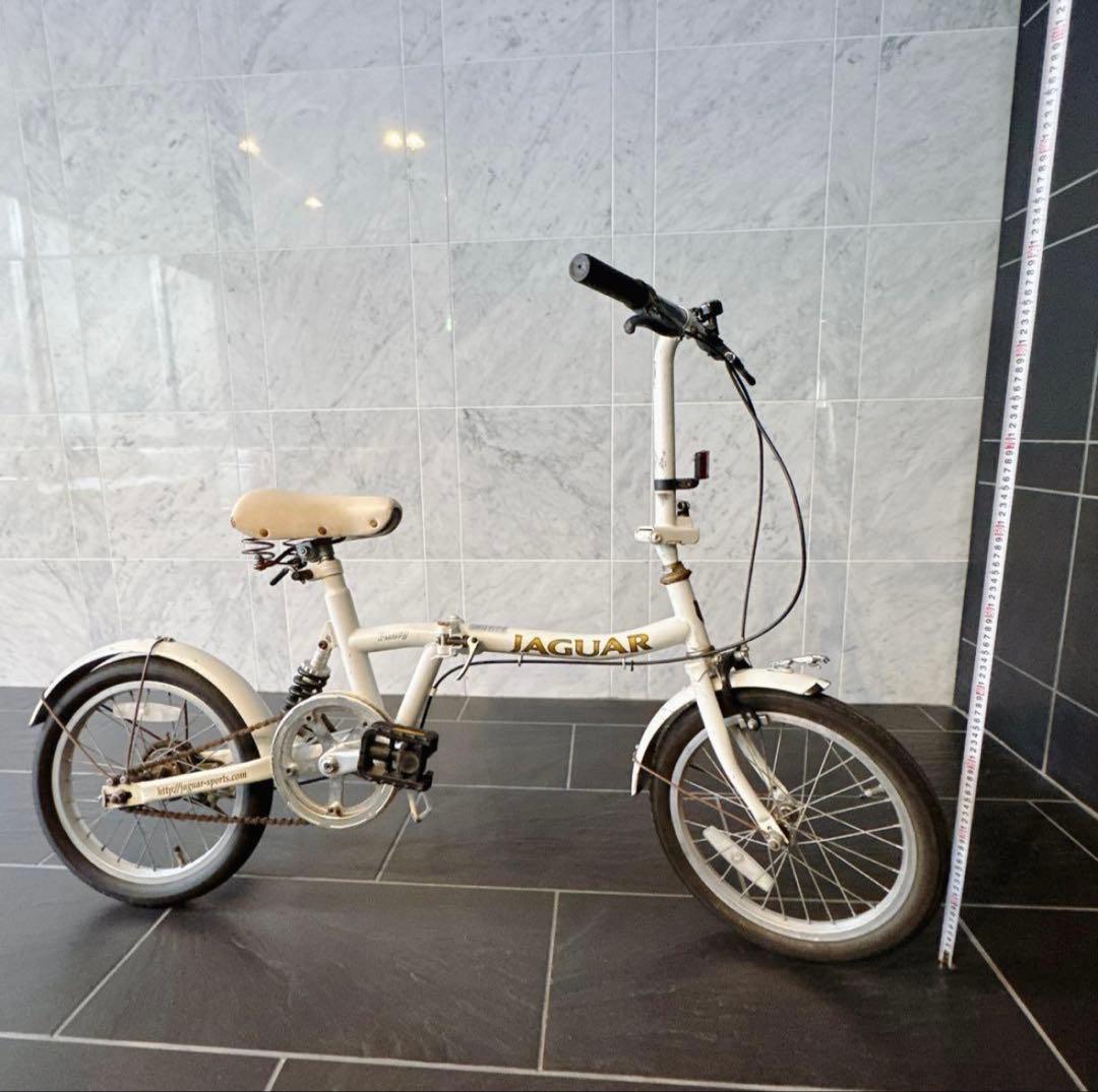 JAGUAR ジャガー 折りたたみ自転車 ホワイト