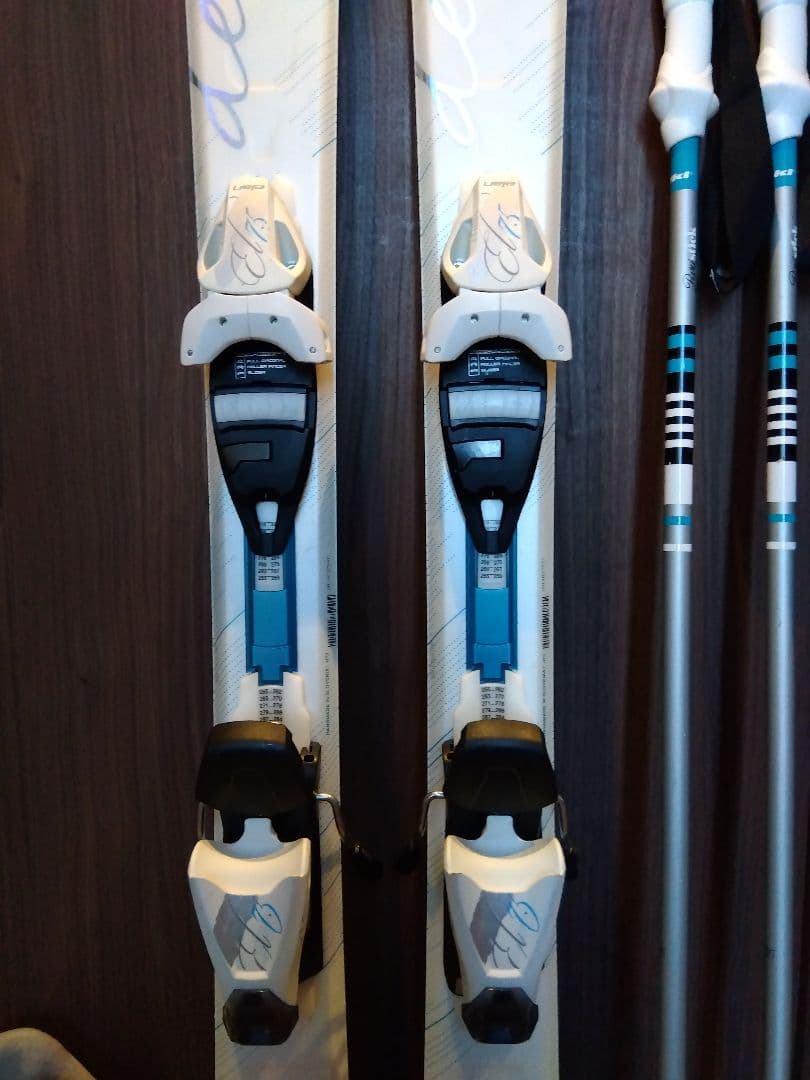 美品/ELAN/学生・レディース用/スキーセット/メンテ・WAX済み✔軽量板