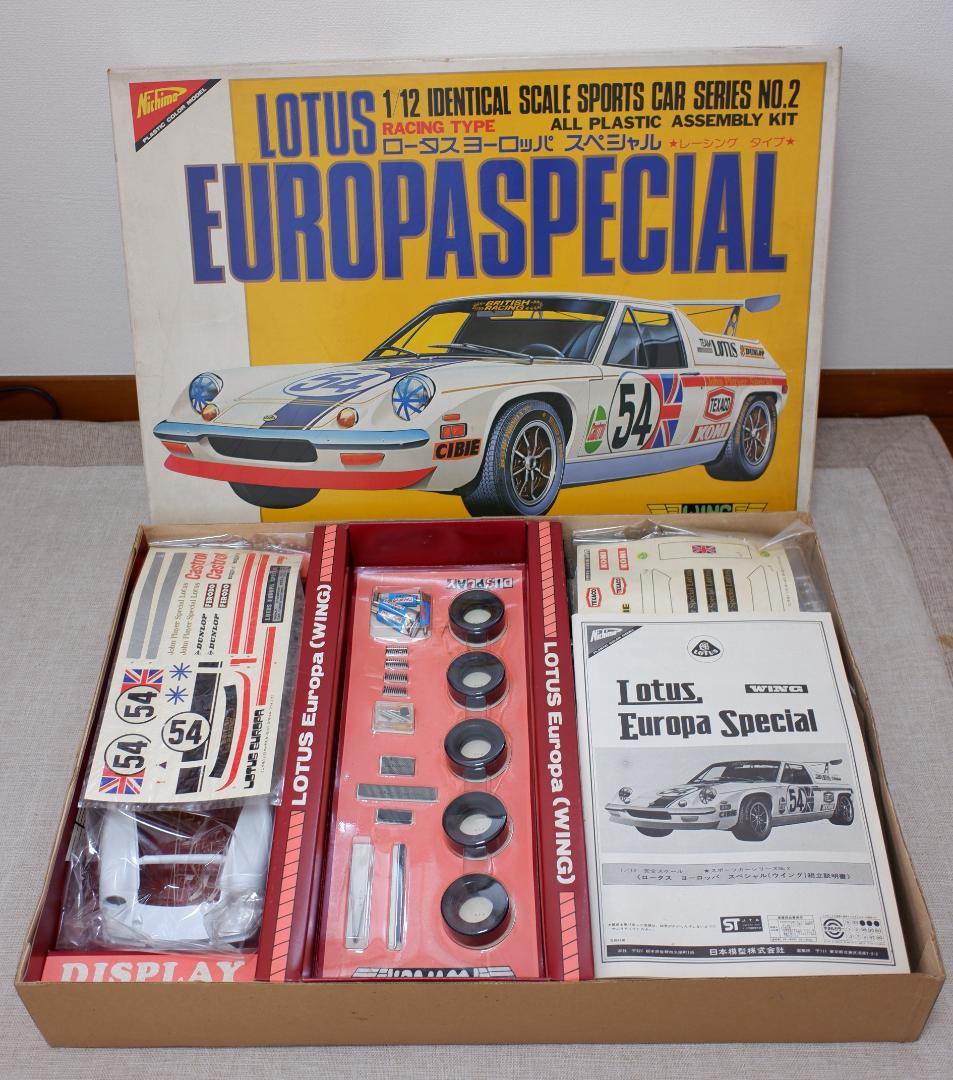 ニチモ 1/12　ロータスヨーロッパ スペシャル レーシングタイプ