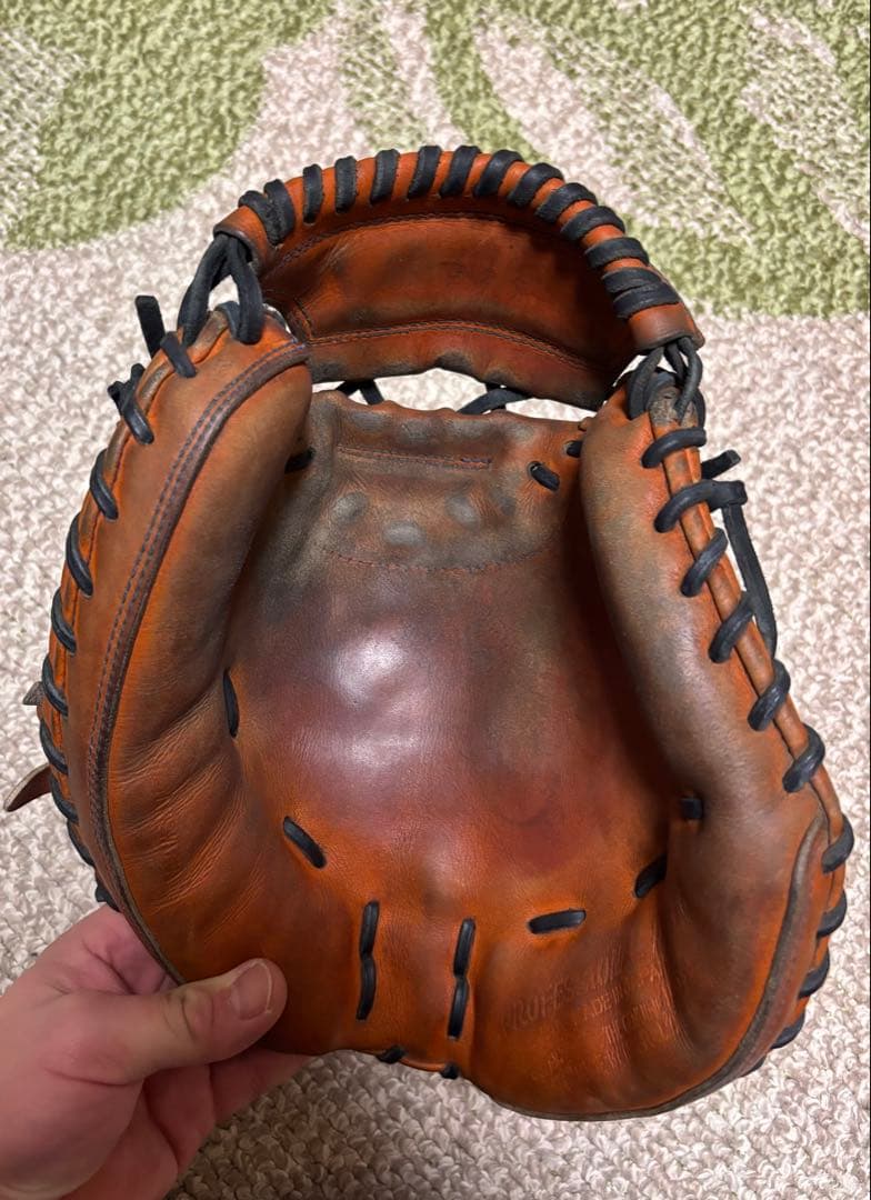 ハタケヤマ　キャッチャーミット　甲斐モデル