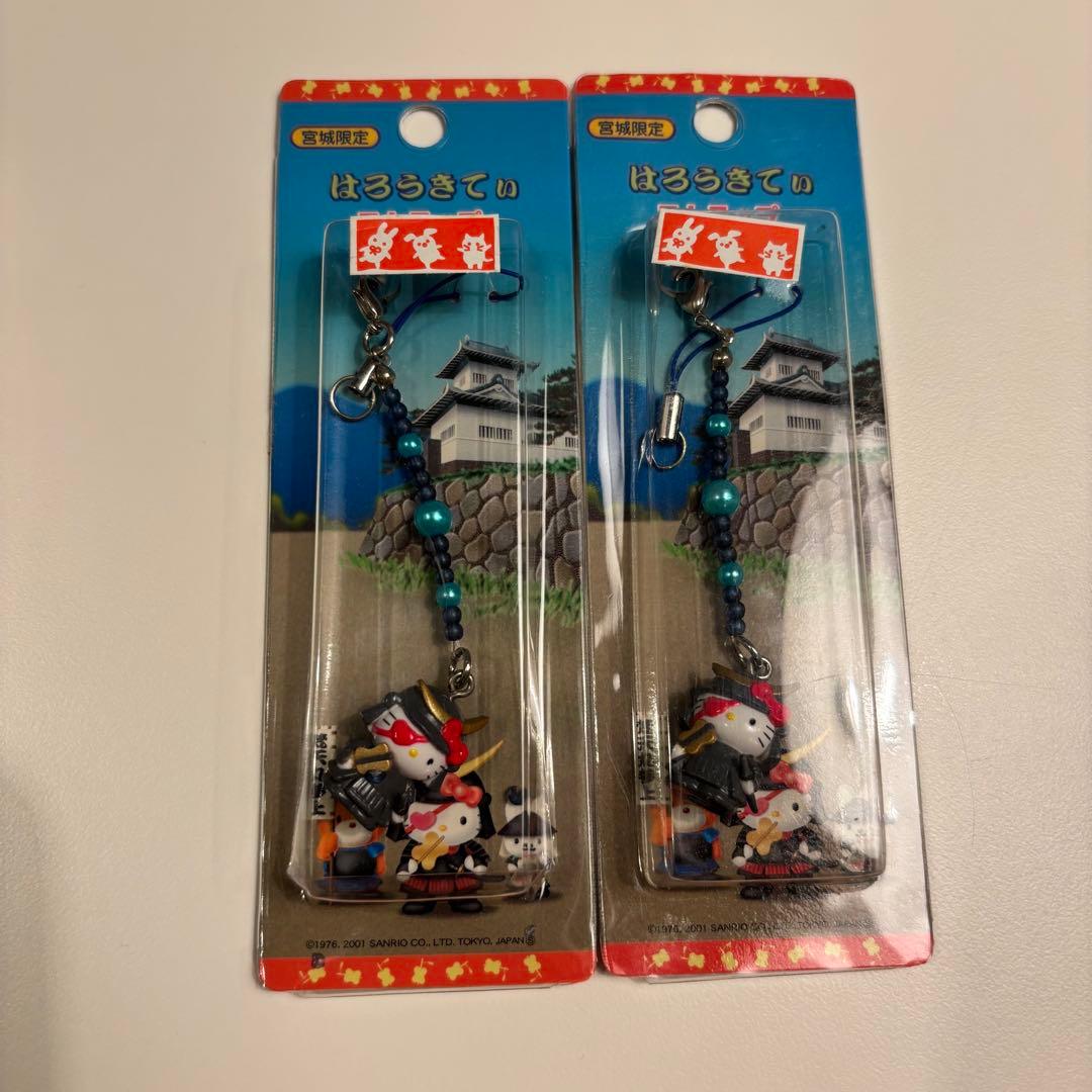 ハローキティ ストラップセット 観光名所デザイン　根付け　10個セット
