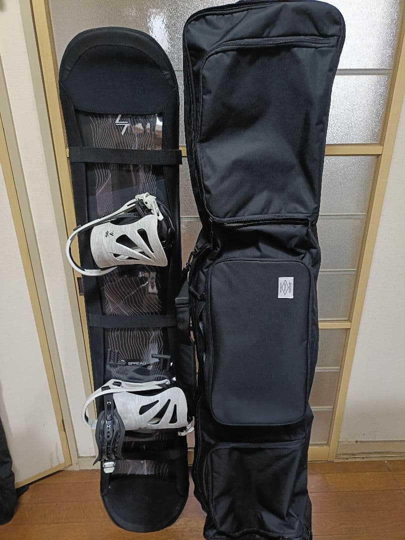 SPREAD AX / FLUX DS スノーボードセット
