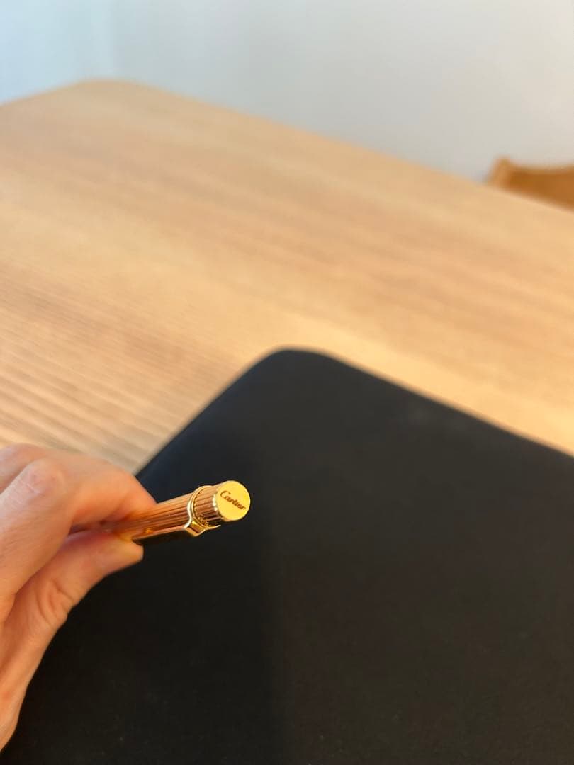 筆記具 cartier ballpen gold