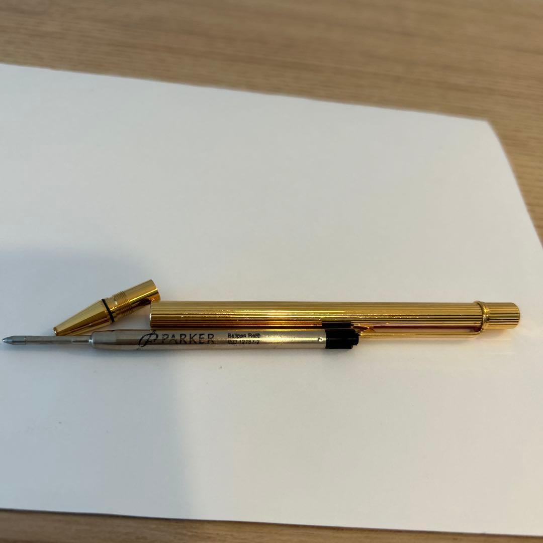 筆記具 cartier ballpen gold