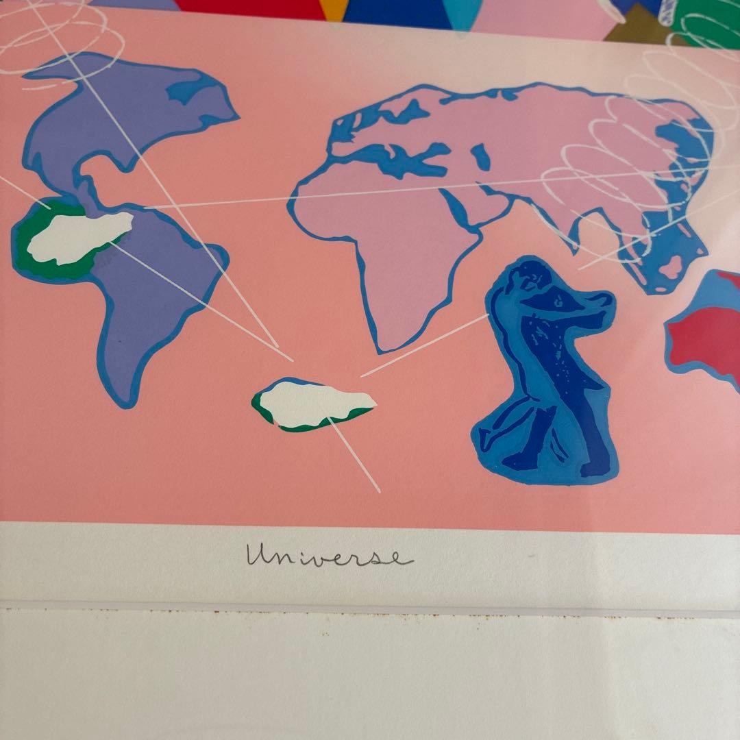 浅野モオム　版画　universe