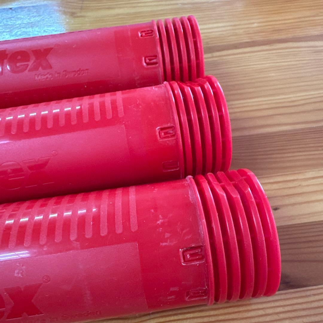 クオラテックス　レッドポンプ3本セット　中古3