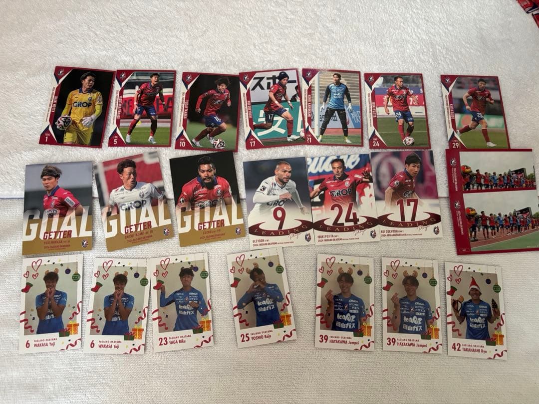 ファジアーノ岡山　グッズ2024年（説明欄用確認）