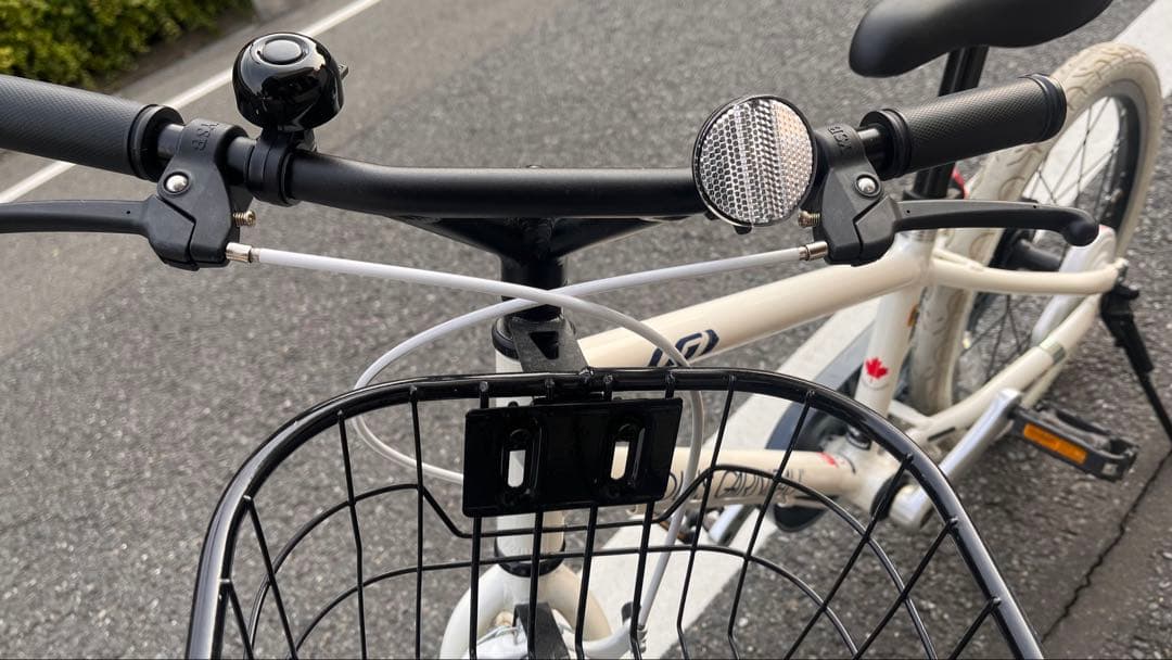 美品 LOUIS GARNEAU 子供用自転車 ホワイト