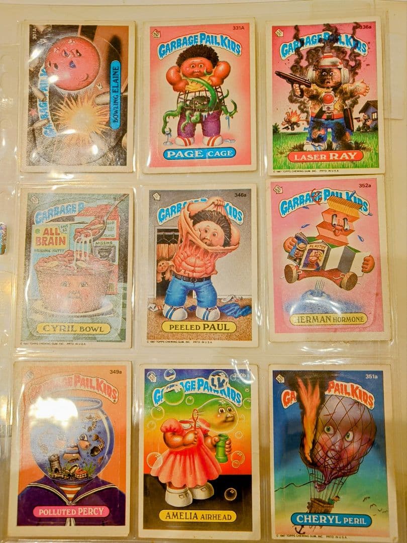 ビンテージ　1986年　USA ガーベッジペイルキッズ　カード　単品-まとめ売り