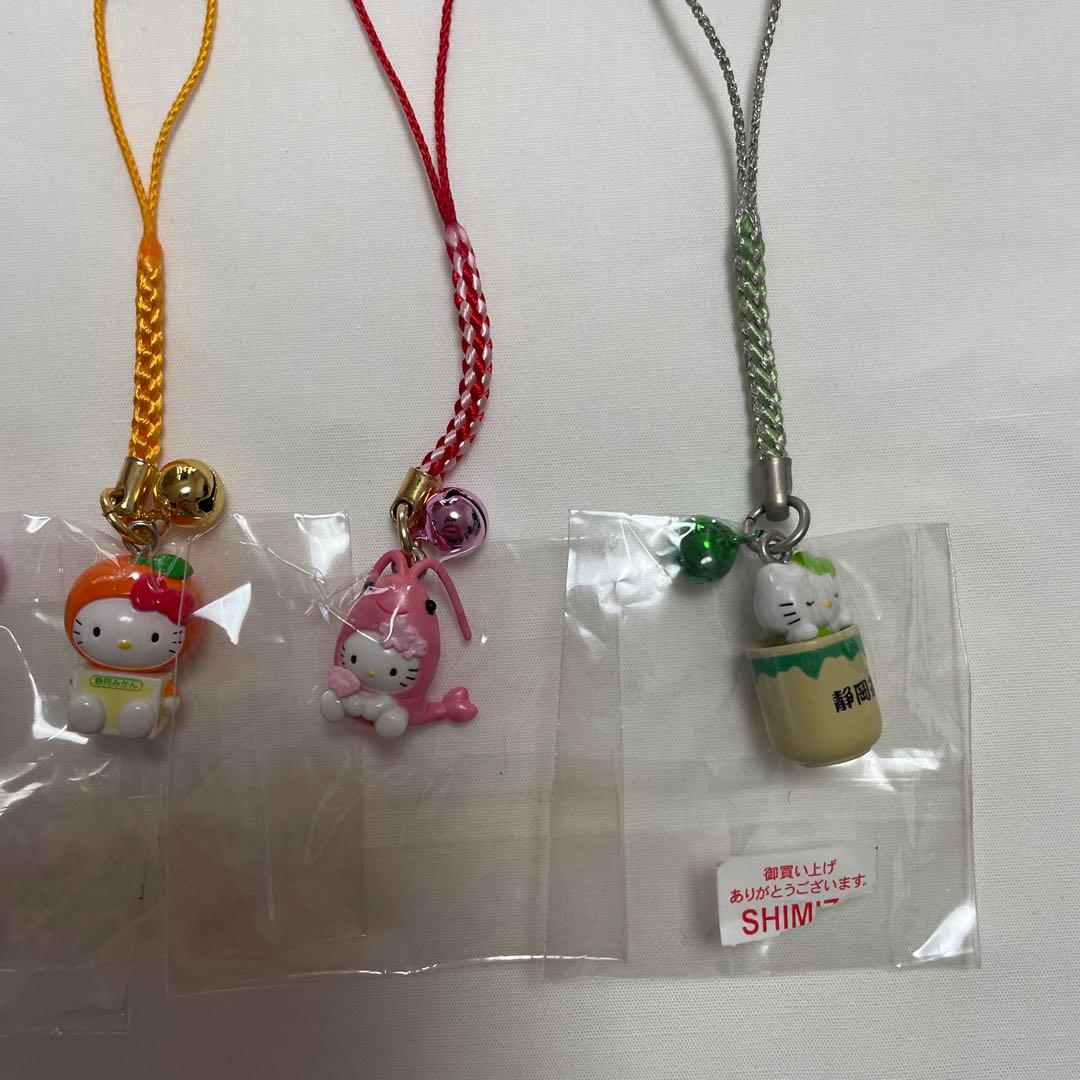 新品◆ハローキティ ご当地キティ 根付けストラップ 静岡 18個セット◆匿名配送