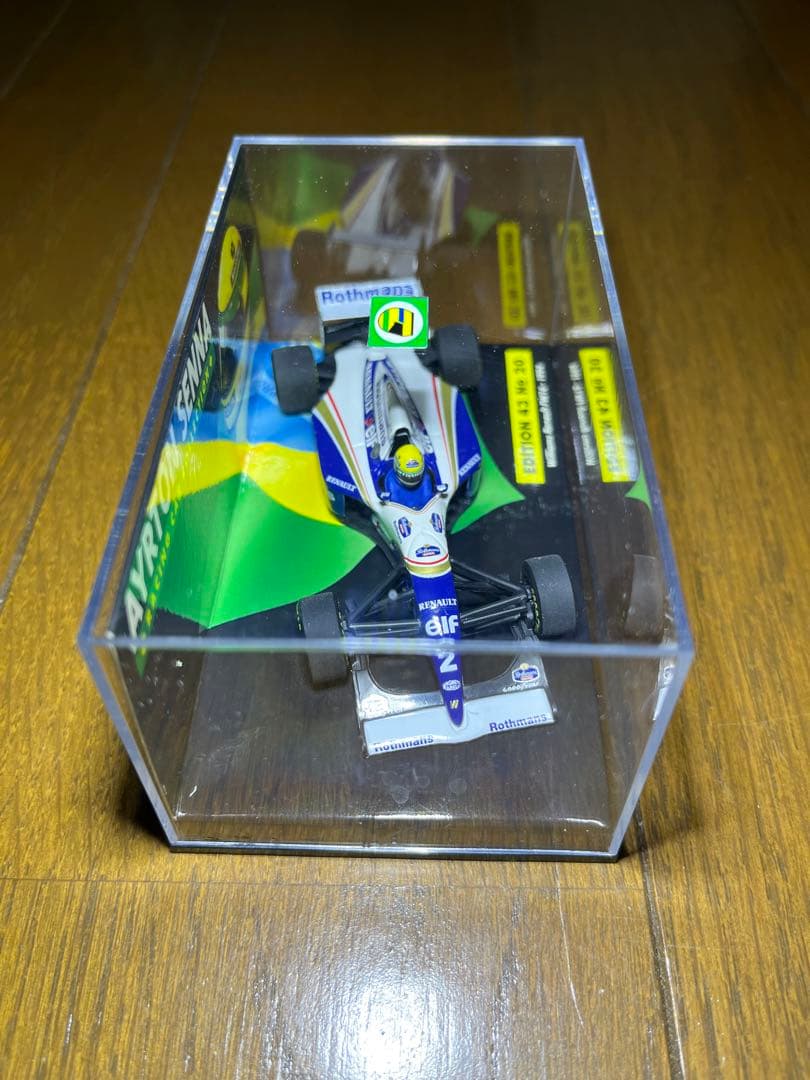 ミニチャンプス　1/43 ウィリアムズ FW16 A.セナ ロスマンズ仕様