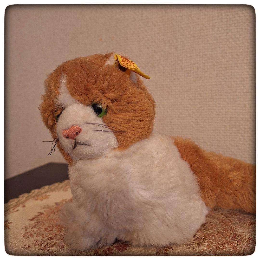 【ねこ Snuffy スナッフィー 12cm】ヴィンテージ シュタイフ