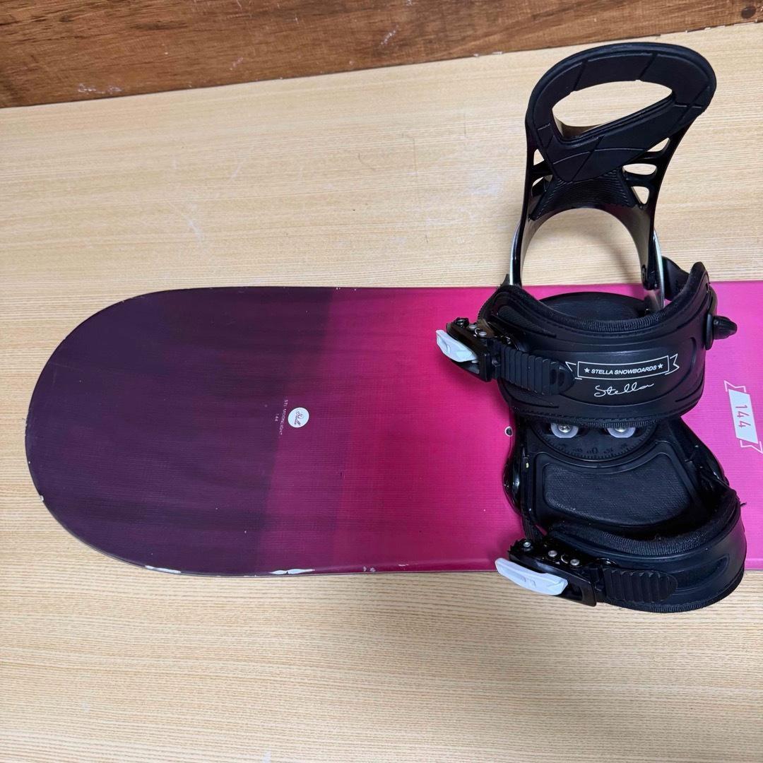 STELLA ステラ　初心者オススメ　レディース　スノーボード5点 144cm