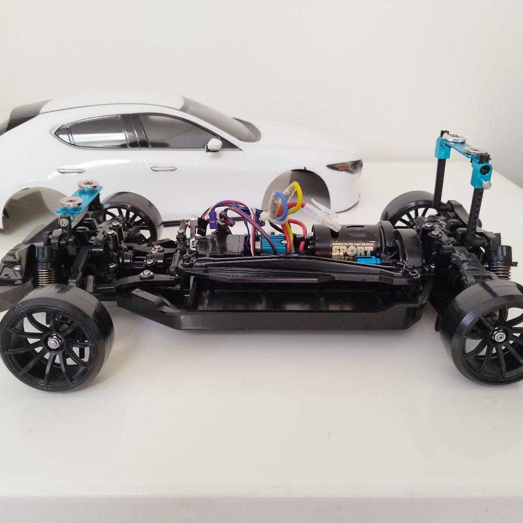 タミヤ　TT-02 2駆コンバージョンキット　マツダ3 ドリフト　カスタム