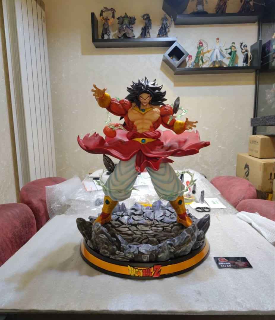 ドラゴンボール ブロリー ガレキ ガレージキット スタチュー X②⑤