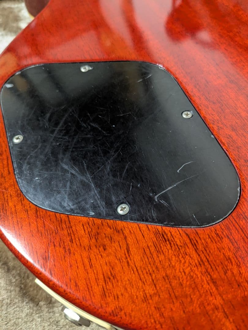 crews OSL FM L crews製セミハードケース付き レスポールタイプ