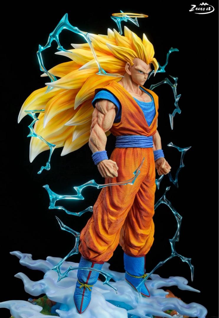 ドラゴンボールガレージキット　超サイヤ人3孫悟空　レジン スタチュー フィギュア