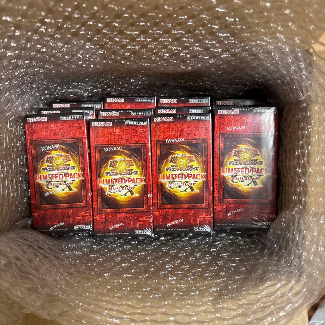 遊戯王　リミテッドパック　オシリスレッド　未開封　12箱