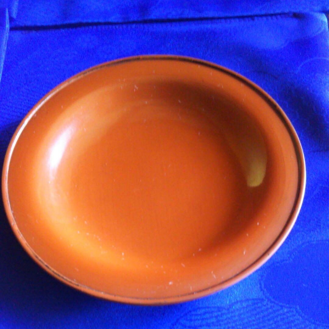 古根来塗5枚銘々皿