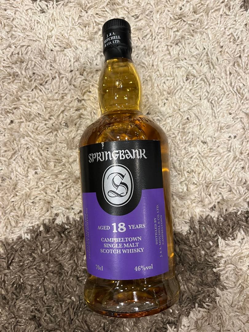 Spring bank 18年 ウイスキー